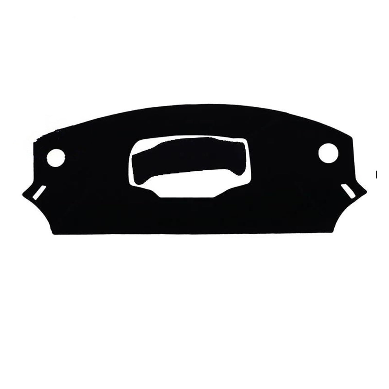 Armaturenbrett-Abdeckungsmatte Sonnenschutz Lichtschutz Teppiche LHD RHD Für Citroen C-Quatre 2012–2016(Blue Edge) von YTREAMC