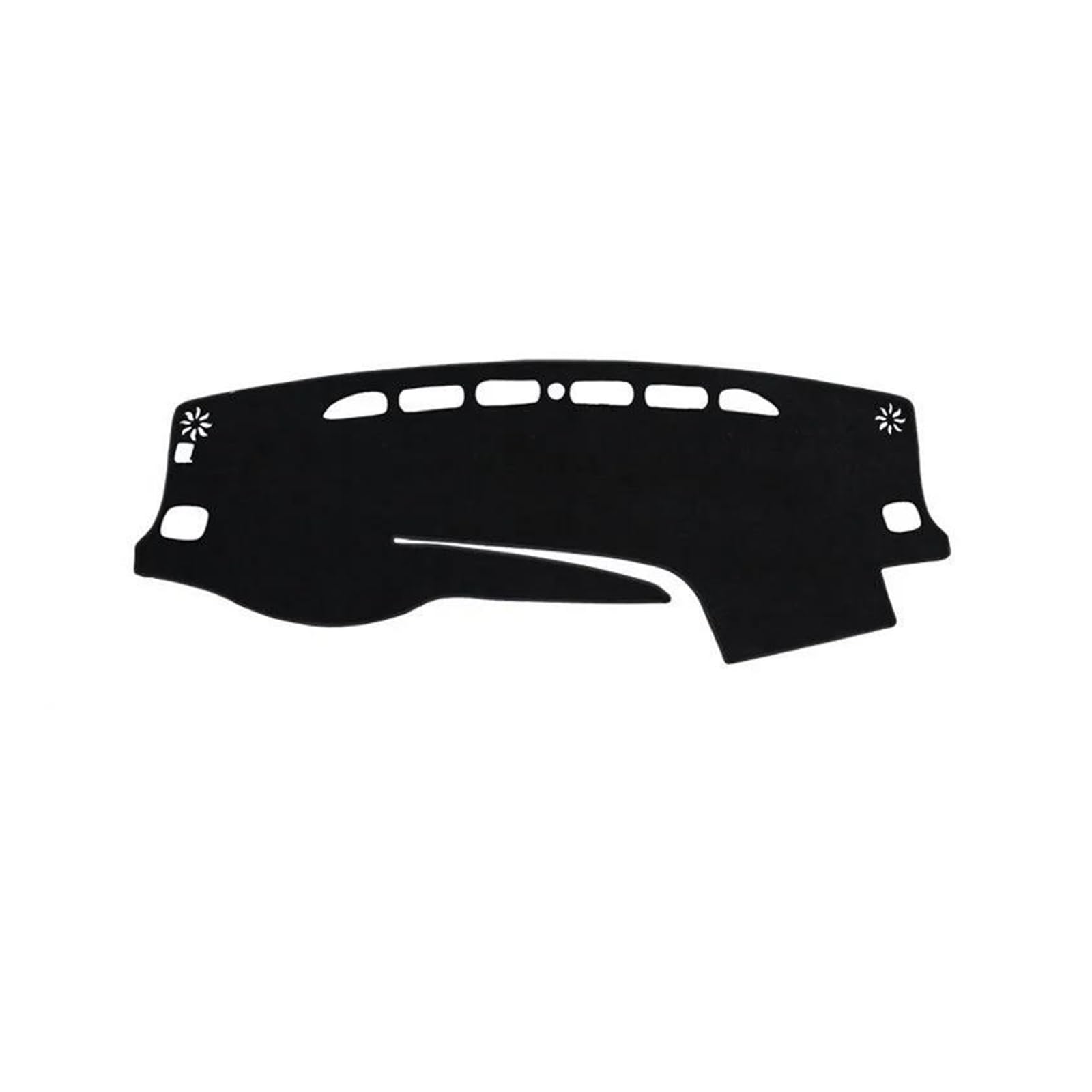 Auto Armaturenbrett Abdeckung Dash Matte Sonnenschutz Pad Für Toyota Highlander XU50 Für Kluger 2014-2019(Red Edge) von YTREAMC