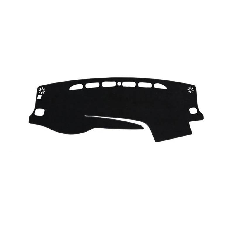 Auto Armaturenbrett Abdeckung Dash Matte Sonnenschutz Pad Für Toyota Highlander XU50 Für Kluger 2014-2019(Red Edge) von YTREAMC