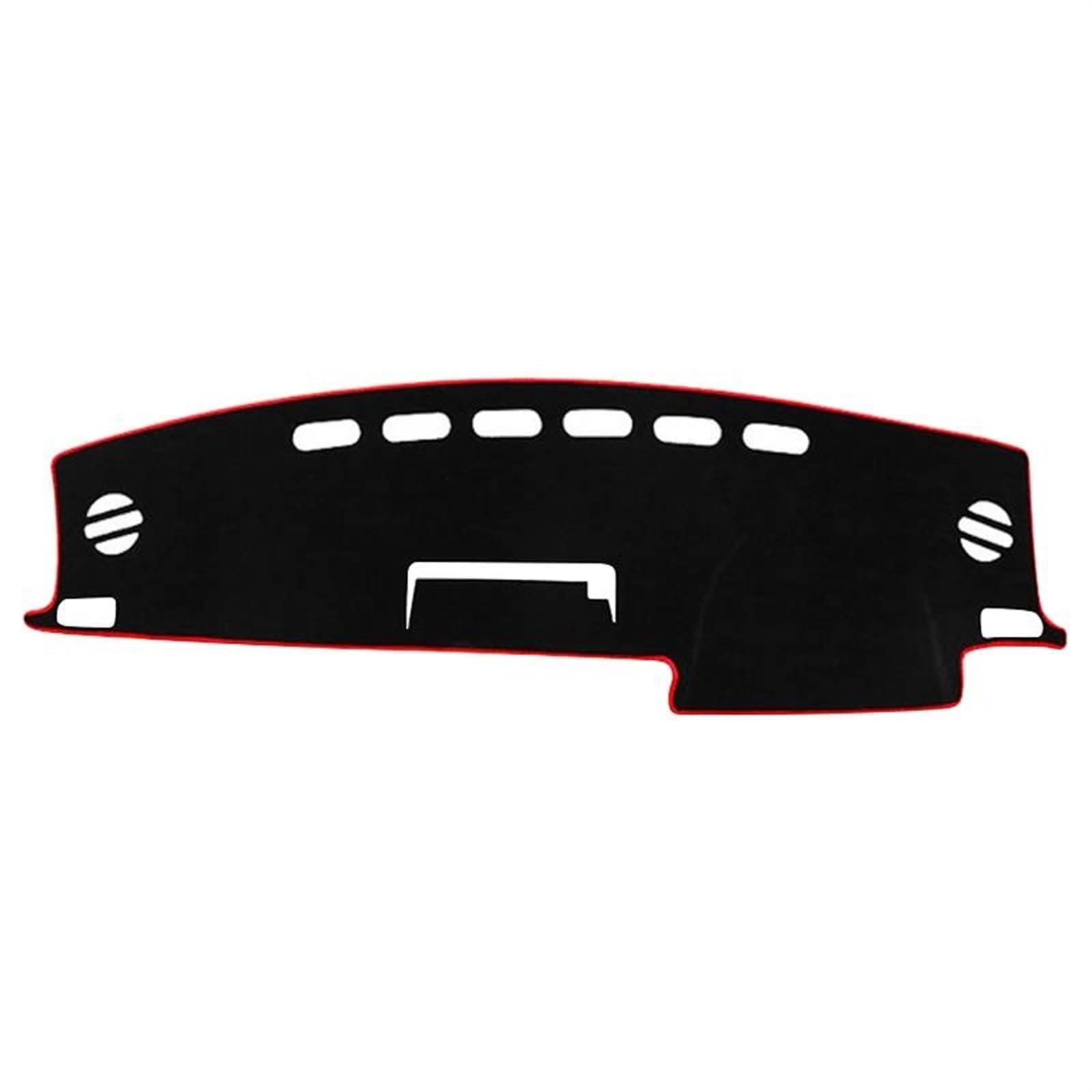 Auto Armaturenbrett Abdeckung Dash Matte Sonnenschutz Pad Zubehör Für Toyota RAV4 XA40 2013-2018(Red Edge) von YTREAMC