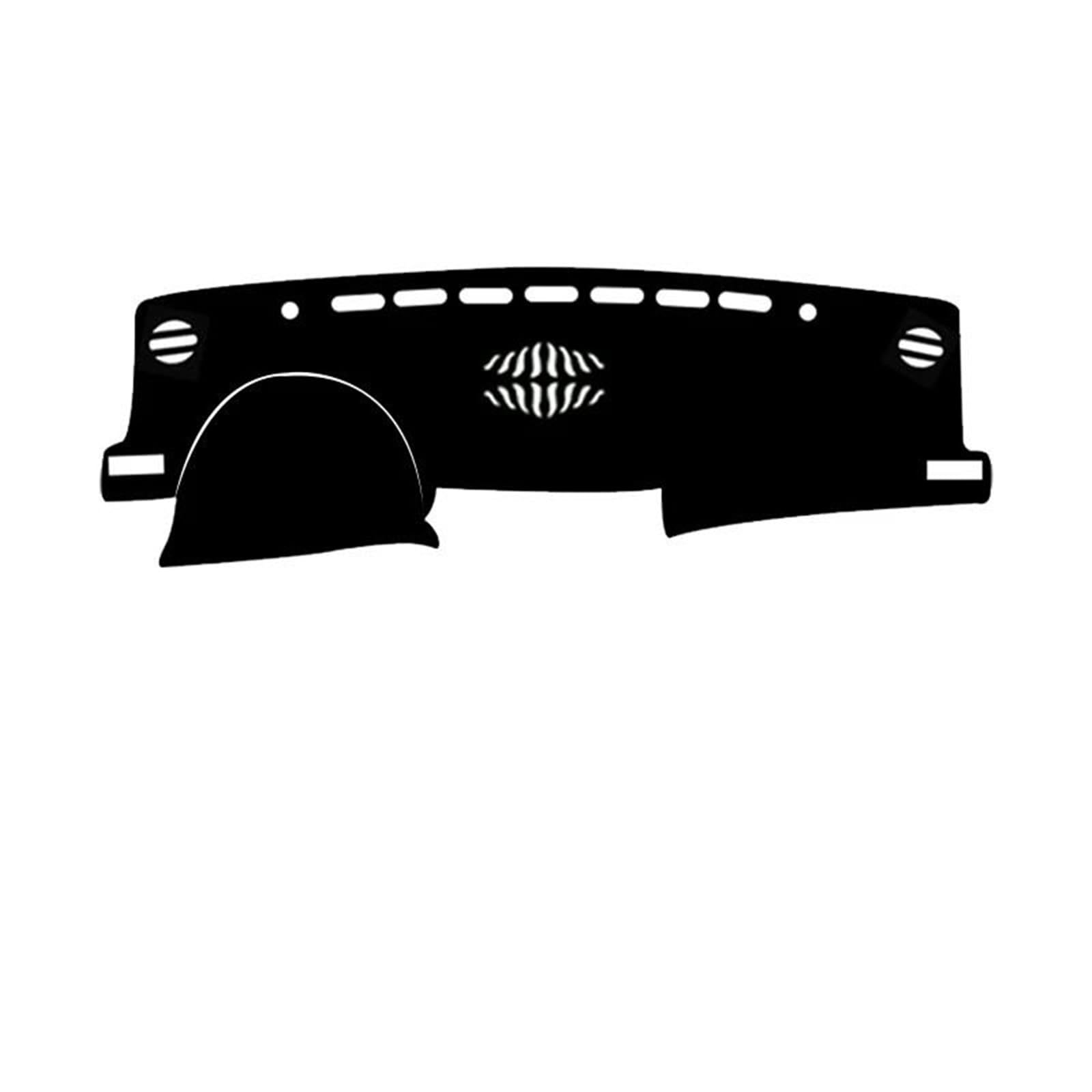 Auto Armaturenbrett Abdeckung Matte Vermeiden Licht Pad Armaturenbrett Matte Zubehör LHD RHD Für Lexus GX 2010 2011 2012 2013-2022(Red Edge) von YTREAMC