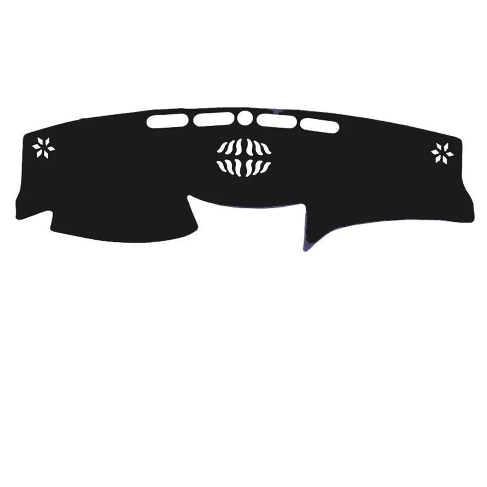 Auto Armaturenbrett-Abdeckung Teppich Cape Armaturenbrett-Matte Schutzpolster LHD RHD Für Lexus GS GS300 GS350 GS430 GS450h GS460 2006–2011(Black Edge) von YTREAMC