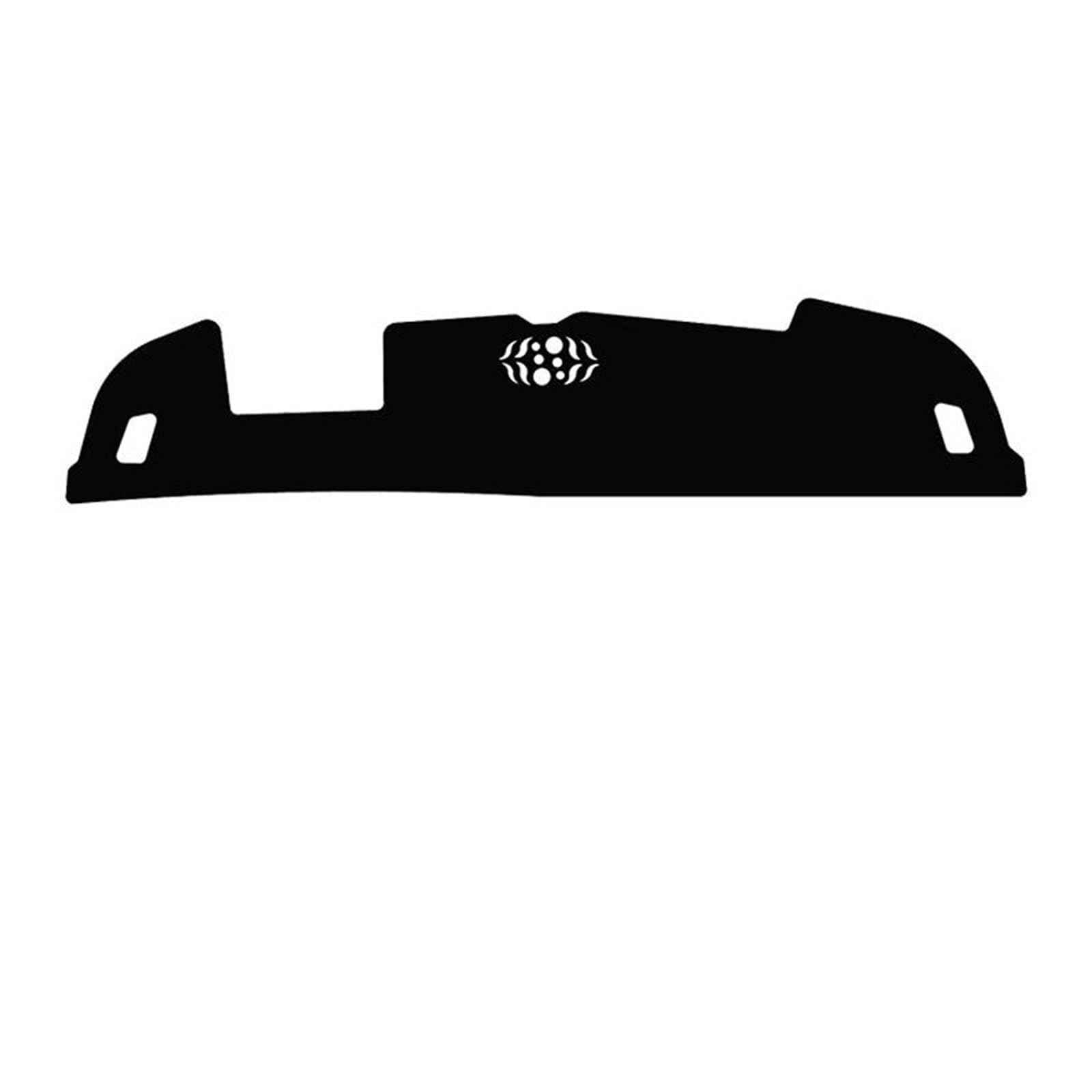 Auto-Armaturenbrett-Schutzmatte Lichtschutzmatte Armaturenbrett-Abdeckung Anti-Rutsch LHD RHD Für Chery Tiggo 7 PLUS 2023(Black Edge,With HUD) von YTREAMC