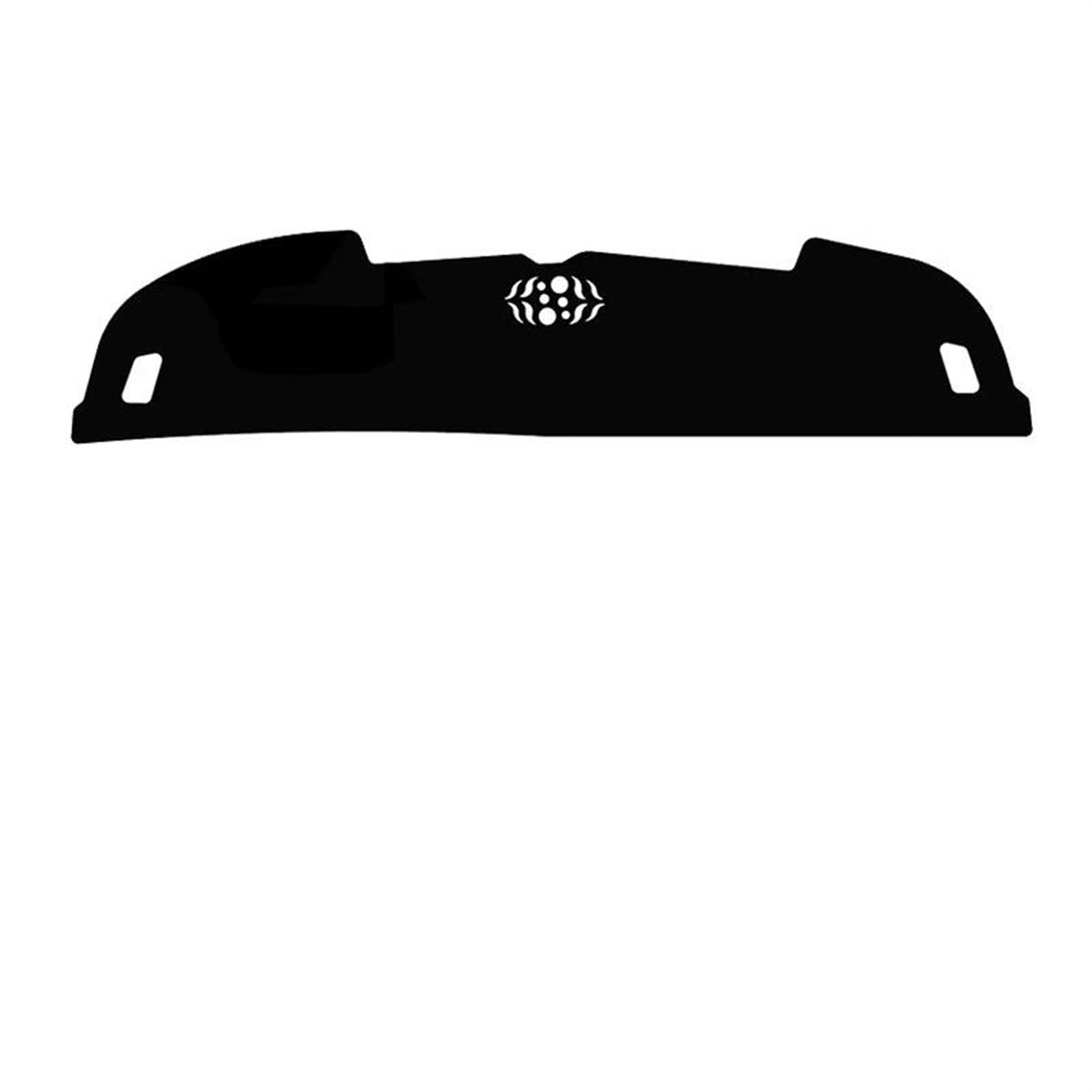 Auto-Armaturenbrett-Schutzmatte Lichtschutzmatte Armaturenbrett-Abdeckung Anti-Rutsch LHD RHD Für Chery Tiggo 7 PLUS 2023(Black Edge,Without HUD) von YTREAMC