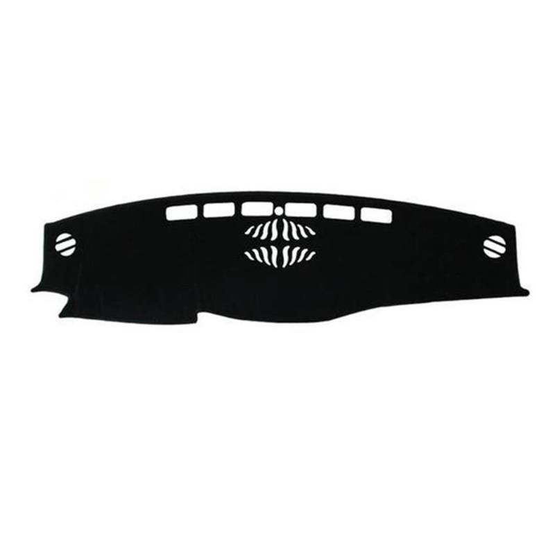 Auto Innere Dashboard Abdeckung Dash Matte Cape Teppich Pad Für Toyota Crown S210 14th 2014 2015 2016 2017 2018(Black Edge) von YTREAMC