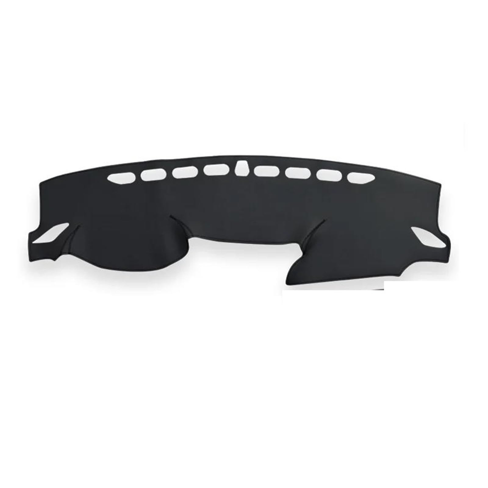 Carbon Faser Leder Auto Dashboard Abdeckung Auto Matten Sonnenschutz Instrument Panel Zubehör LHD RHD Für Hyundai Creta Für Ix25 2020-2024(Rood) von YTREAMC