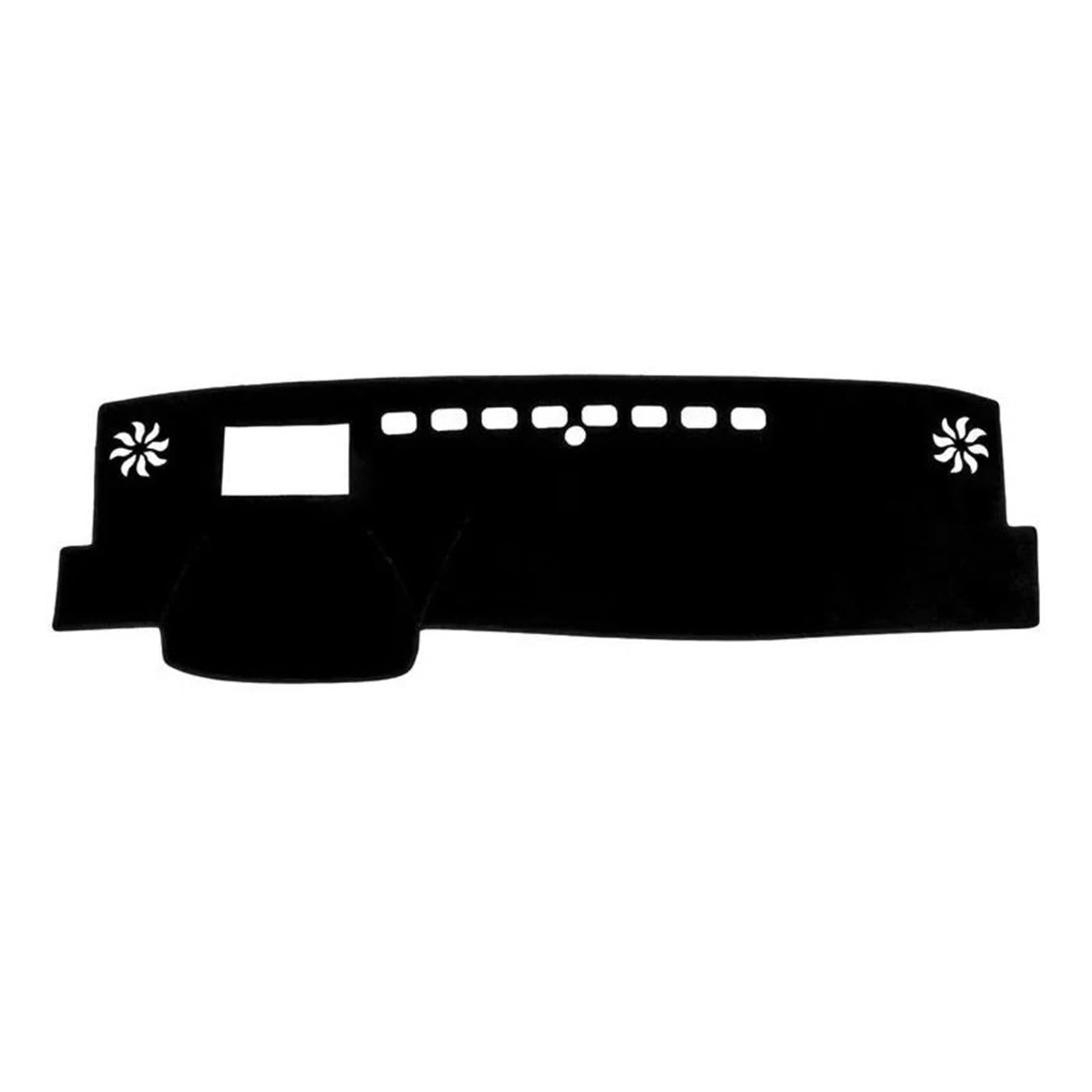 Carbon Faser Leder Auto Dashboard Abdeckung Dash Matte Sonnenschutz Pad Für Toyota Camry 70 Hybrid XV70 2018-2024(Rood,With HUD) von YTREAMC