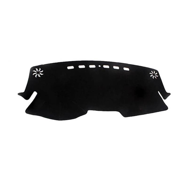 Carbon Faser Leder Auto Dashboard Abdeckung Dash Matte Sonnenschutz Pad Zubehör Für Toyota CHR Für C-HR 2016 2017 2018 2019 2020 2021 2022 2023(Black Brown) von YTREAMC