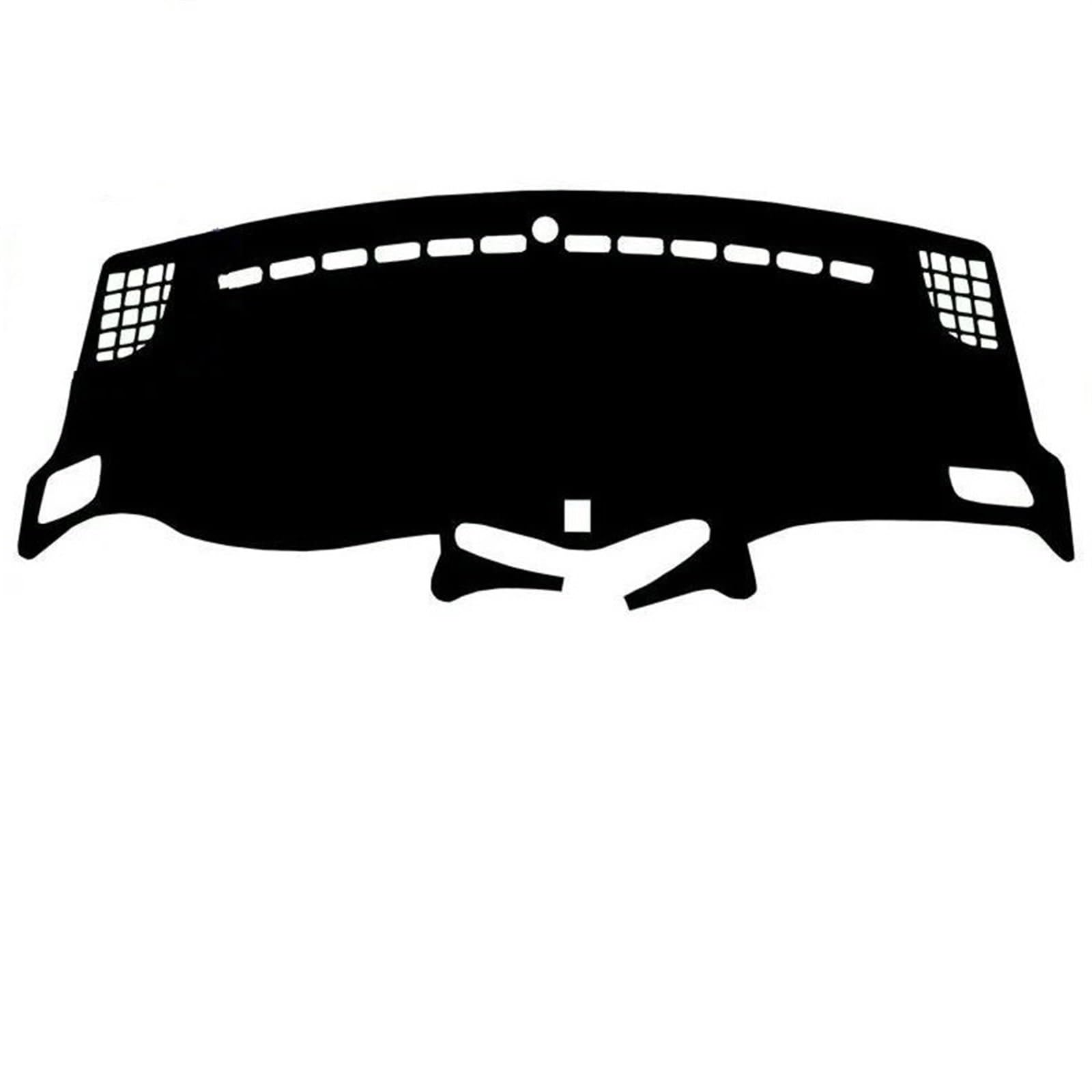 Carbon Faser Leder Auto Dashboard Abdeckung Matte Sonnenschutz Pad Auto LHD RHD Für Jeep Renegade BU 2015-2020 2021 2022(Rood) von YTREAMC