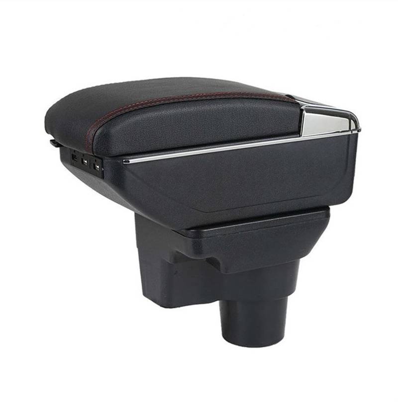 Für Hyundai Solaris 2 Für Accent Car Center Console Aufbewahrungsbehälter Mit USB-Anschlüssen Angehoben von YTREAMC