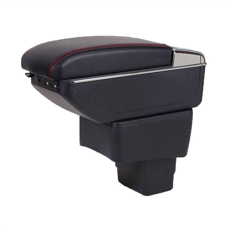 Für Mazda CX 3 CX-3 2014-2019 Armlehnenbox Zentral Store Inhalt Box Getränkehalter Aschenbecher Zubehör von YTREAMC