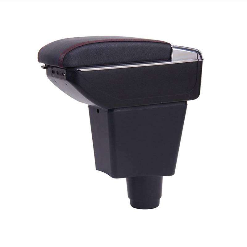 Für Renault Logan 2009-2021 Central Store Inhalt Aufbewahrungsbox Armlehnenbox Mit Aschenbecher Getränkehalter Zubehör von YTREAMC