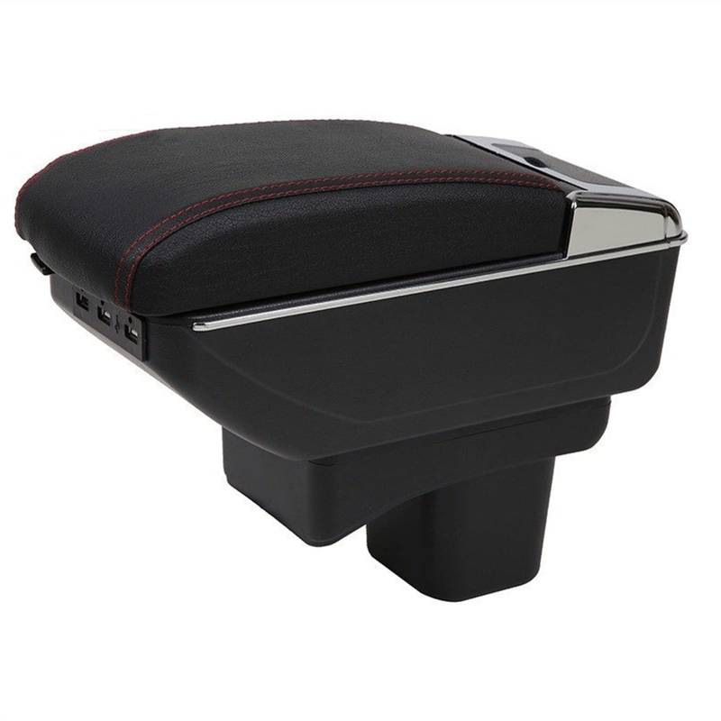 Für Suzuki Baleno 2018 Free Punch Handheld Car Central Storage Container Mit USB von YTREAMC