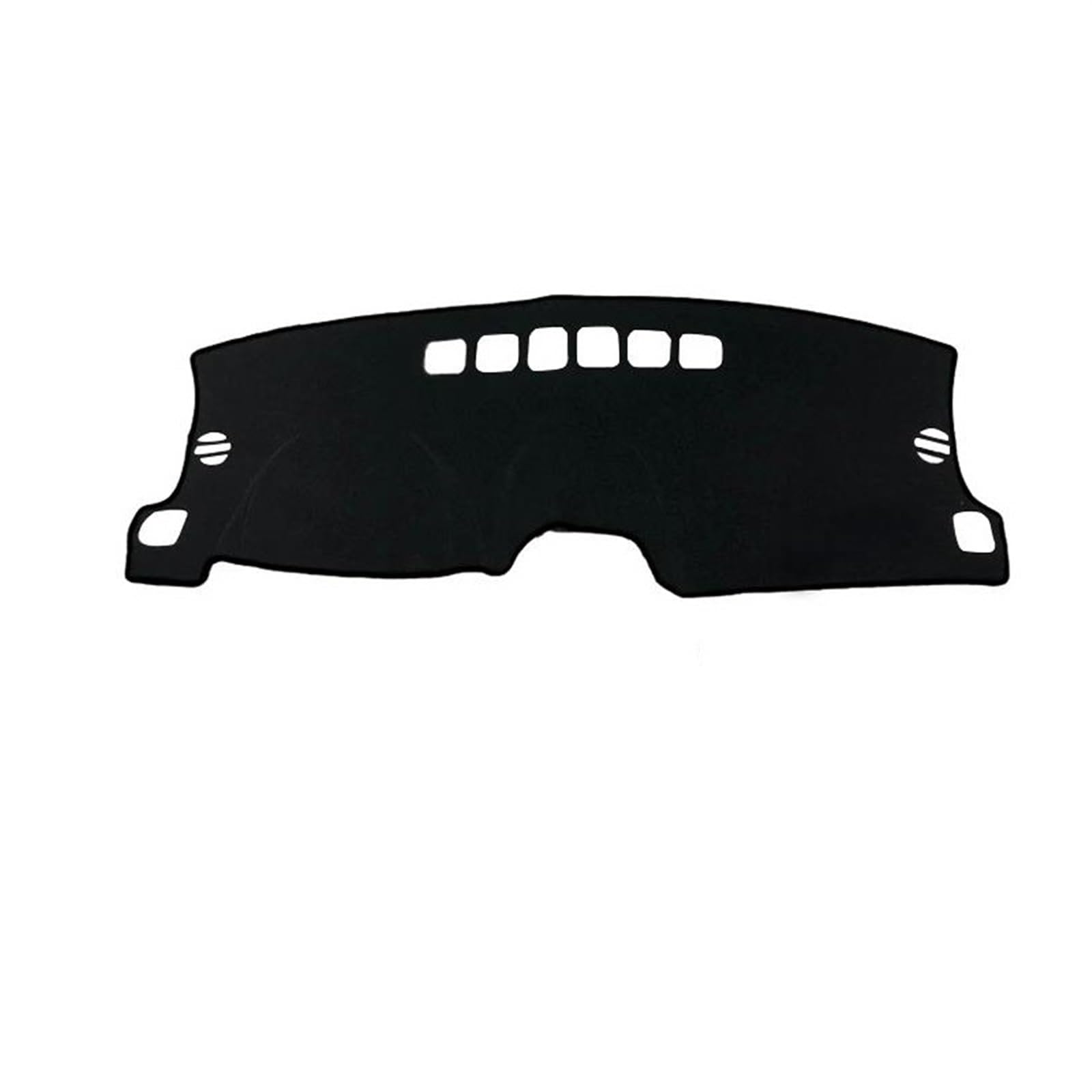 Kohlefaser-Leder Auto-Armaturenbrett-Matte Sonnenschutz-Pad-Abdeckung Schutz LHD RHD Für Jeep Compass 2010 2011 2012 2013 2014 2015 2016(Black Brown) von YTREAMC