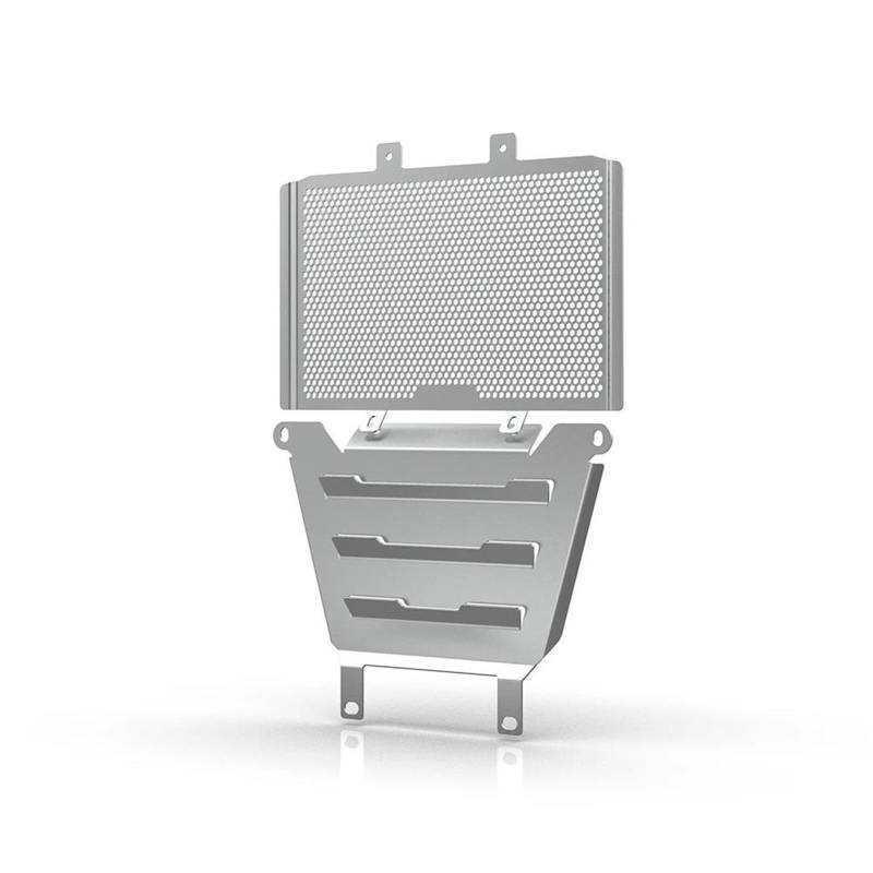 Kühlergrill Wache Schutz Motor Abdeckung Motorrad Fan Shield Protector Für CFMOTO 450MT 450 MT 2024 2025 2026(Silver,L) von YTREAMC