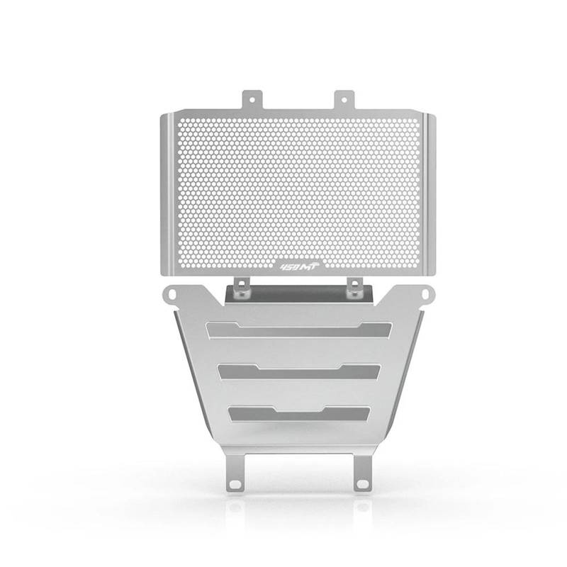 Kühlergrill Wache Schutz Motor Abdeckung Motorrad Fan Shield Protector Für CFMOTO 450MT 450 MT 2024 2025 2026(Silver,M) von YTREAMC
