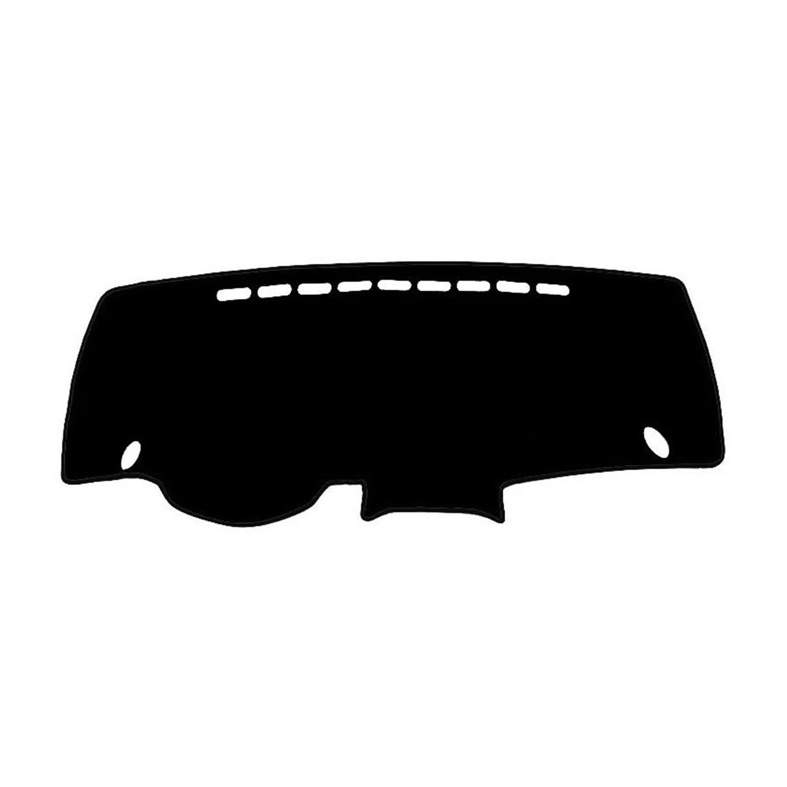 Leder Auto Dashboard Abdeckung Dash Sonnenschutz Matte Pad Zubehör LHD RHD Für Jazz Für Fit MK2 2008-2013 GE6 GE7 GE8 GE9(Black Black) von YTREAMC