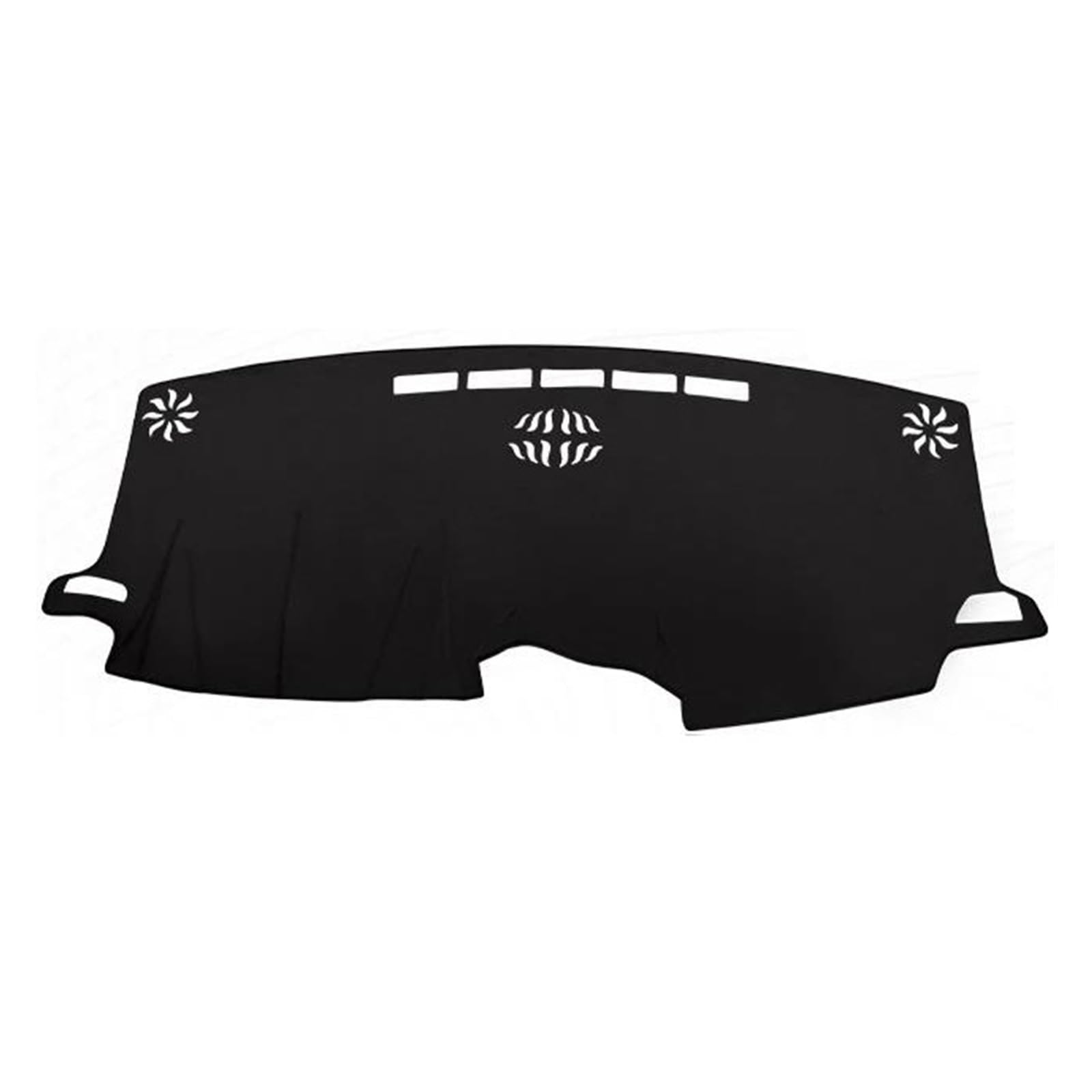 Leder Dashboard Abdeckung Sonnencreme Pad Dash Matte Auto Zubehör Für Toyota Sienna Le Xl40 2021 2022 2023(Black Red) von YTREAMC