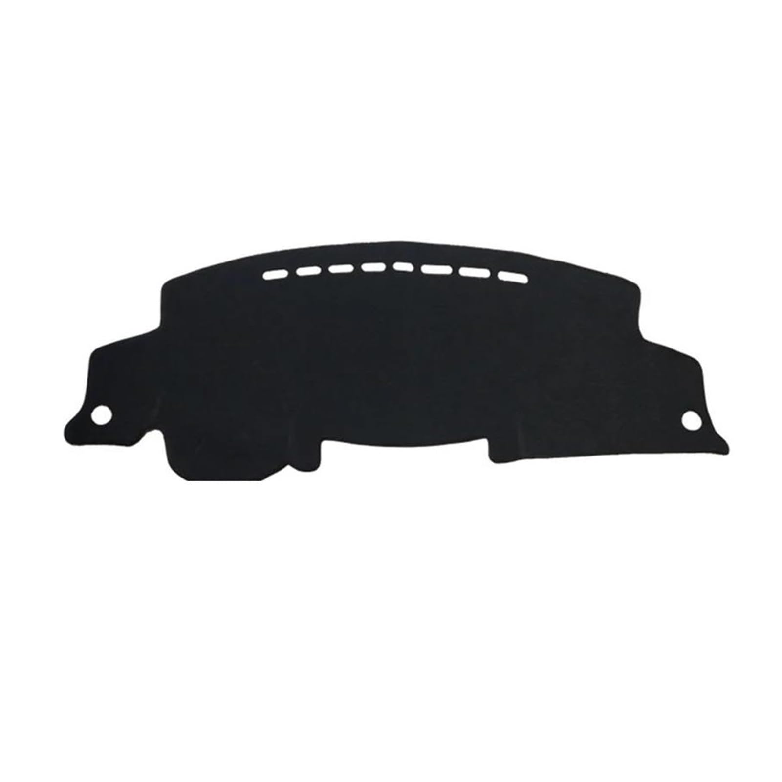 Mikrofaser Leder Auto Dashboard Abdeckung Pad Dash Sonnenschirm Für Toyota Highlander Für Kluger 2008-2013(Black Red) von YTREAMC