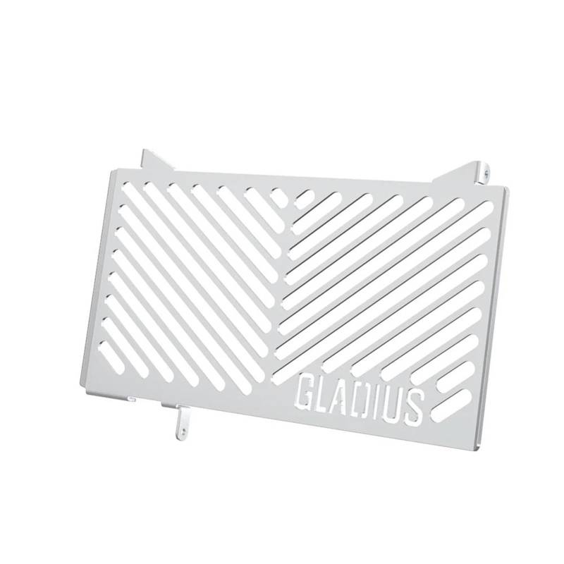 Motorrad Kühlergrill Wache Abdeckung Schutz Für Suzuki SFV650 Für Gladius SFV 650 2009-2010-2011-2012-2013-2014-2015-2016(Silver,Grille) von YTREAMC