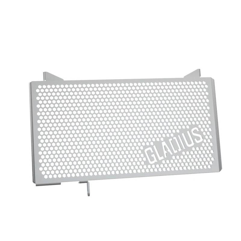 Motorrad Kühlergrill Wache Abdeckung Schutz Für Suzuki SFV650 Für Gladius SFV 650 2009-2010-2011-2012-2013-2014-2015-2016(Silver,Mesh) von YTREAMC