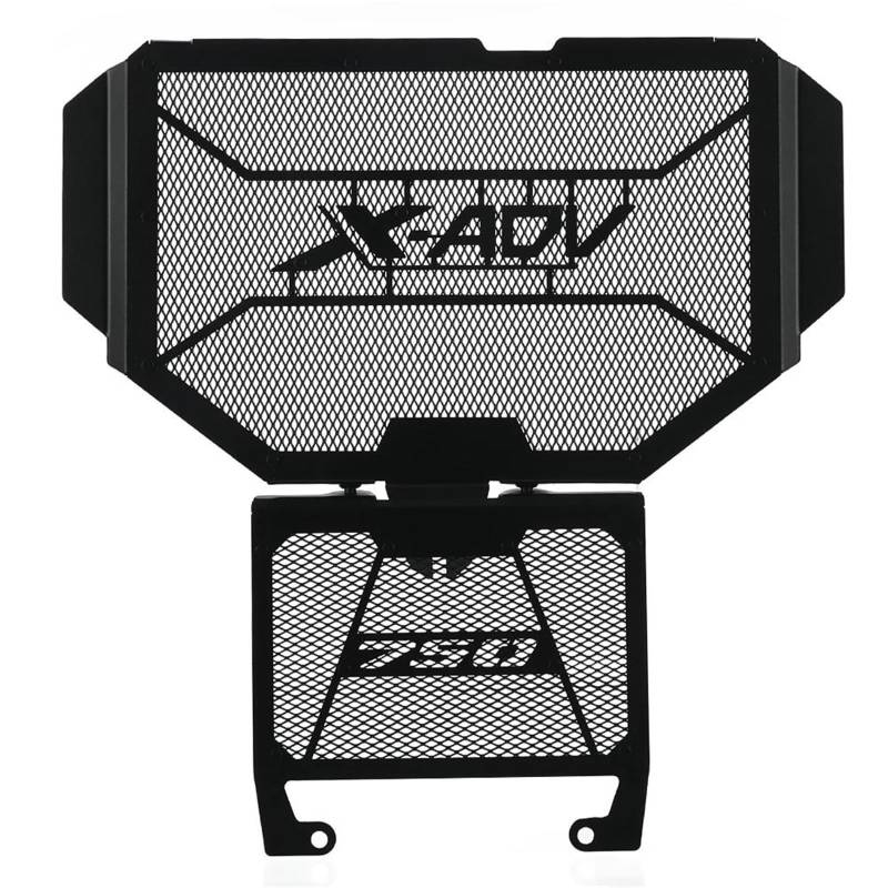 Motorrad Kühlerschutzgitter Abdeckung Schutz Kühlergrill Schutz Für XADV750 XADV 750 X-ADV 750 2017-2020(Black) von YTREAMC