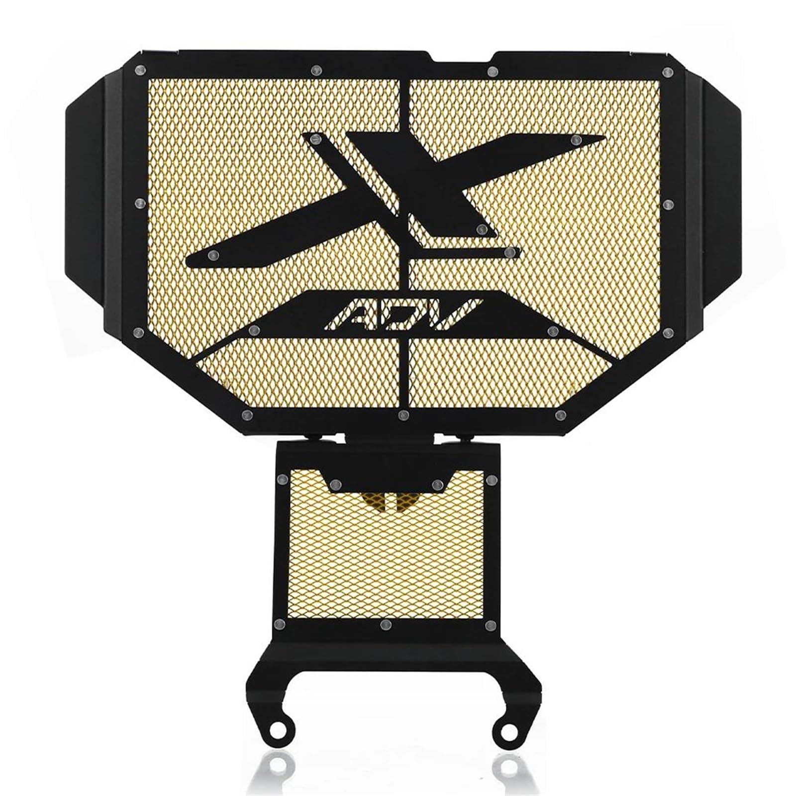 Motorrad Kühlerschutzgitter Abdeckung Schutz Kühlergrill Schutz Für XADV750 XADV X-ADV 750 2024 2023 2022 2021(Gold) von YTREAMC