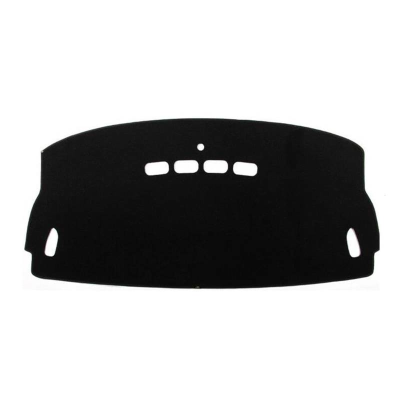 Wildleder-Armaturenbrett-Abdeckung Vorderes Armaturenbrett Hitzebeständige Matte Anti-Sonnenschutz-Pad LHD RHD Für Buick GL8 2011–2015(Rood) von YTREAMC