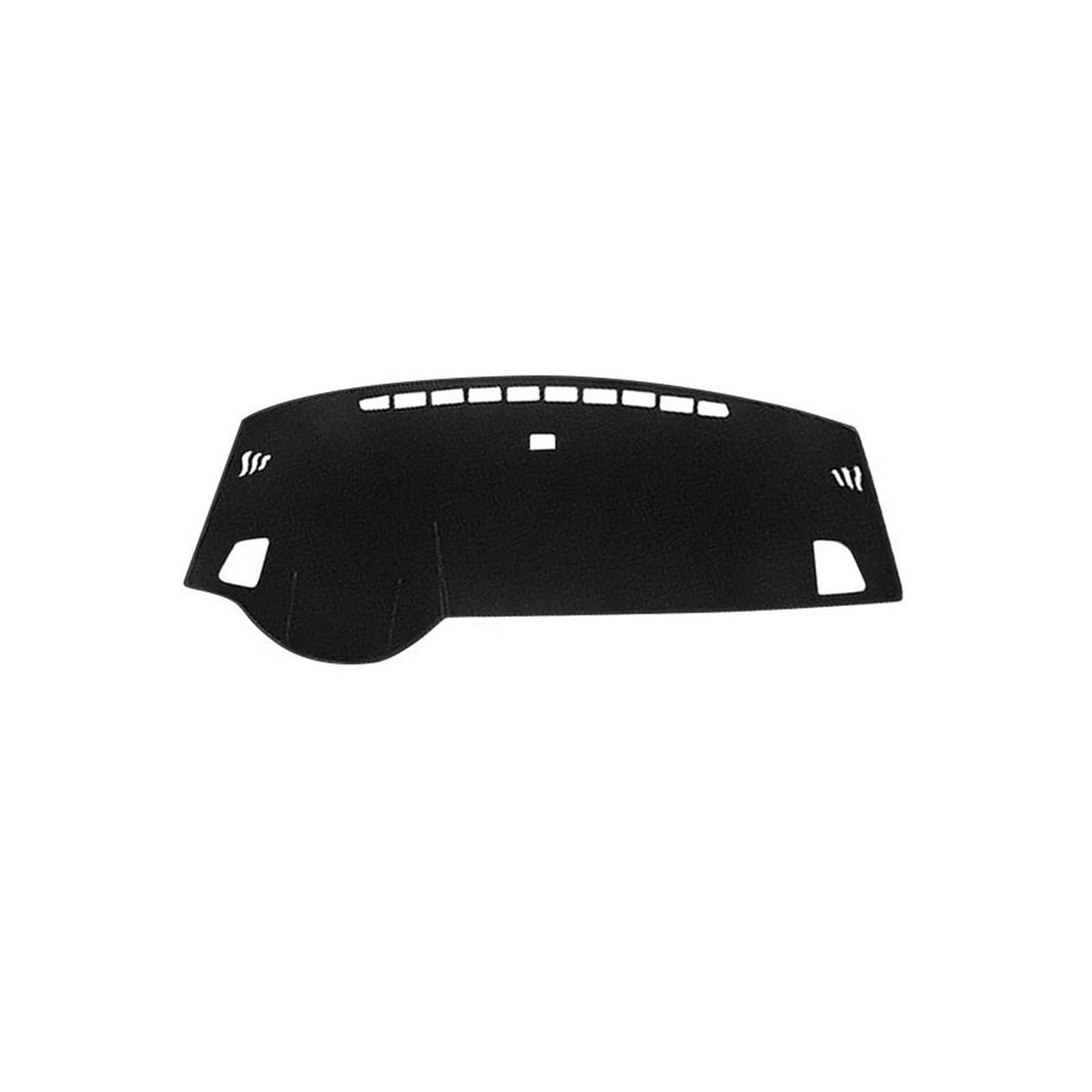 Wildleder Auto Dashboard Abdeckung Instrument Schreibtisch Sonnenschutz Matte Dash Non-slip Pad Zubehör Für Odyssey RC4 2021 2022 2023(Black Red) von YTREAMC