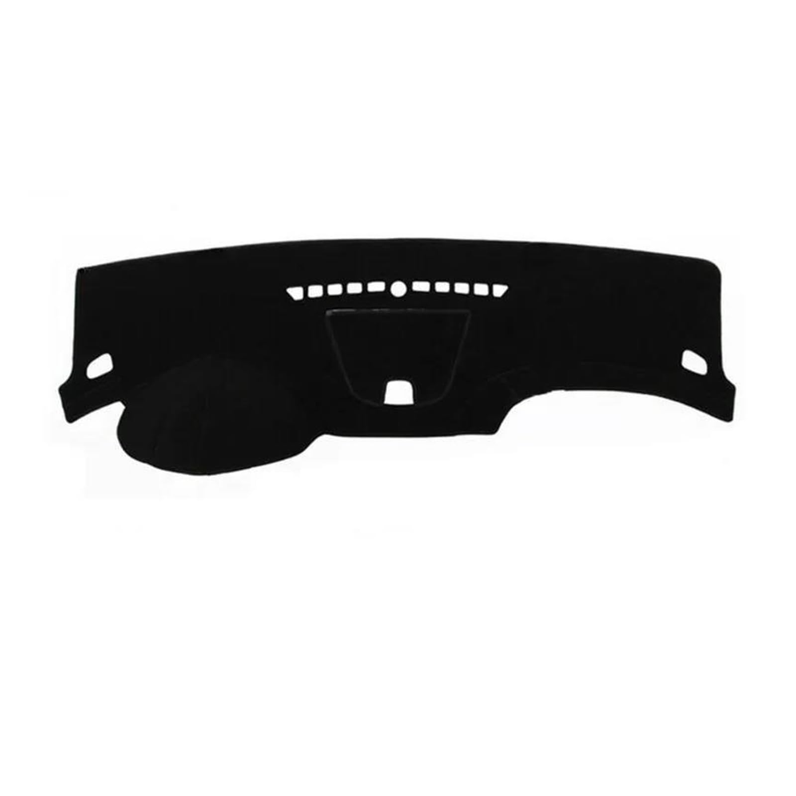 Wildleder Dashboard Abdeckung Matte Pad Matte Sonnenschutz Schützen Auto Zubehör LHD RHD Für Chevrolet Cruze 2009-2013 2014 2015(Black Black,Without box) von YTREAMC