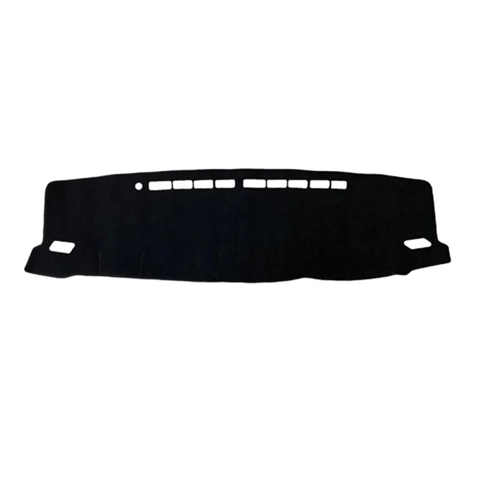 YTREAMC Armaturenbrett-Abdeckung, Armaturenbrett-Matte, Sonnenschutzdach, Autozubehör Für Toyota Fortuner SW4 AN150 AN160 2015–2023(Black Edge) von YTREAMC
