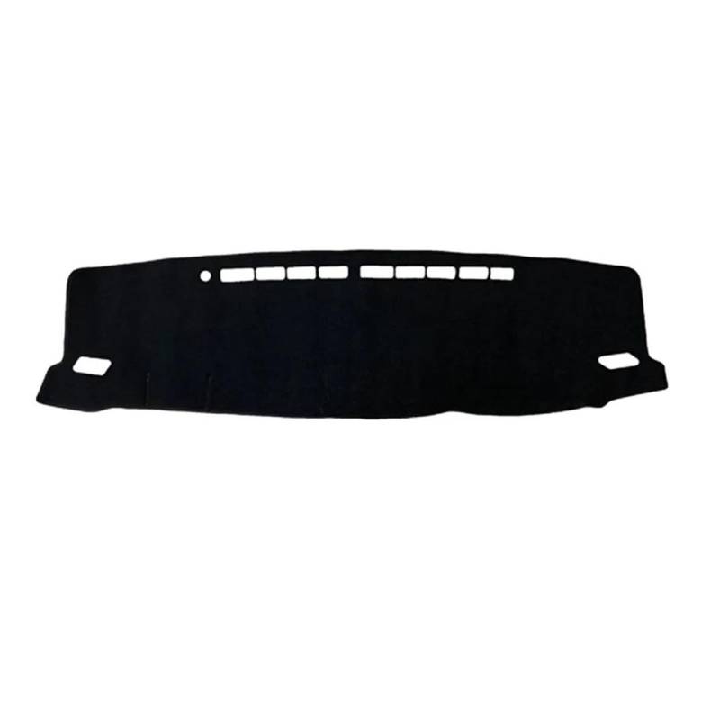 YTREAMC Armaturenbrett-Abdeckung, Armaturenbrett-Matte, Sonnenschutzdach, Autozubehör Für Toyota Fortuner SW4 AN150 AN160 2015–2023(Black Edge) von YTREAMC