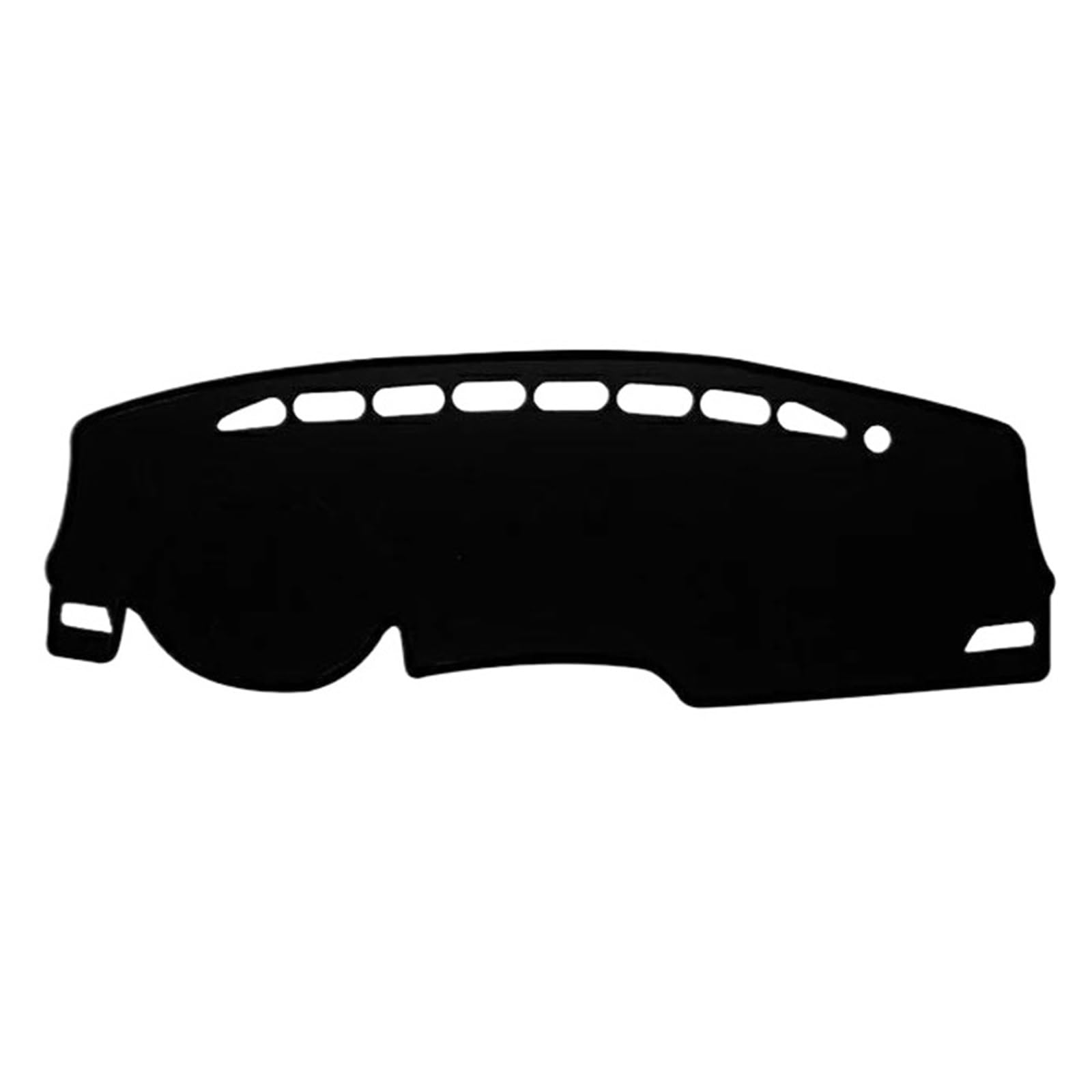 YTREAMC Auto Dashboard Abdeckung Instrument Schreibtisch Sonnenschutz Matte Dash Non-Slip Pad Zubehör Für Chevrolet Captiva 2019-2023(Black Side) von YTREAMC