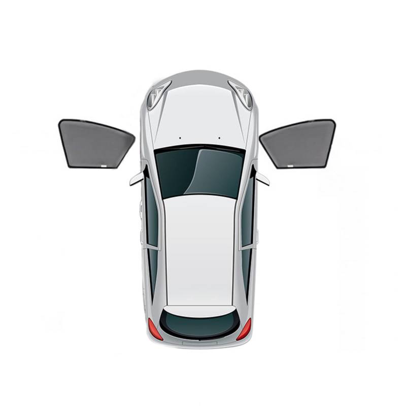 YTREAMC Auto Vorhang Auto Fenster Sonnenschirm Seite Fenster Mesh Abdeckung Sonnenblende Für BMW Neue 1er F40 Fließheck F40 2020-(3) von YTREAMC