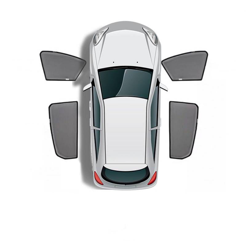 YTREAMC Autovorhang Autofenster Sonnenschirm Seitenfenster Netzabdeckung Sonnenblende Für BMW 2er Einzeltür F22 2014-(1) von YTREAMC