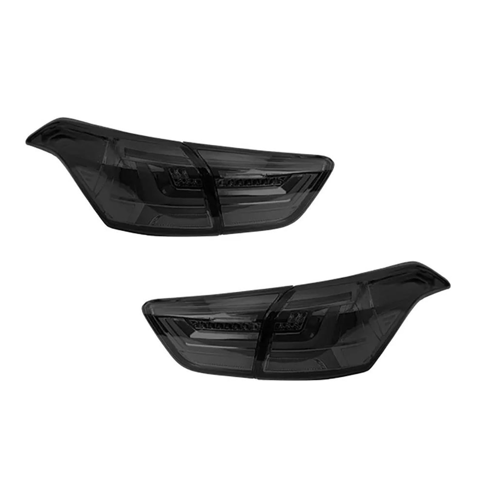 YTREAMC For Hyundai IX25 For Creta 2014-2018 Tail Light Back Light Smoked Black Back Rear Light Tail Lamp LED Tail Light(Black) von YTREAMC