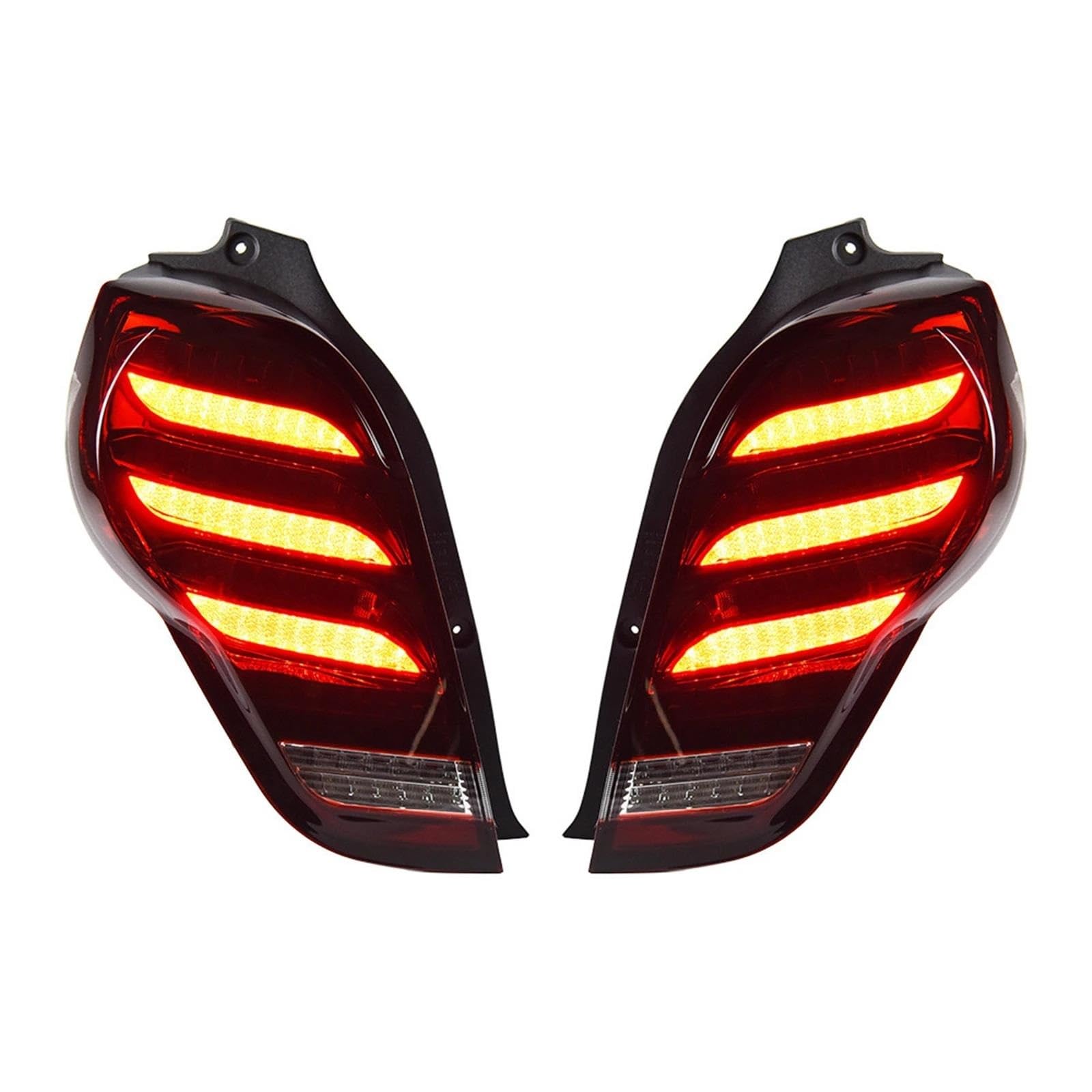 YTREAMC Für Chevrolet Spark 2011 2012 2013 2014 Rückleuchten Montage Auto Heckstoßstange Blinker Lampe Lampen Rücklicht Bremsrückleuchten(Solid light) von YTREAMC