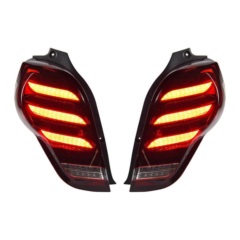 YTREAMC Für Chevrolet Spark 2011 2012 2013 2014 Rückleuchten Montage Auto Heckstoßstange Blinker Lampe Lampen Rücklicht Bremsrückleuchten(Solid light) von YTREAMC