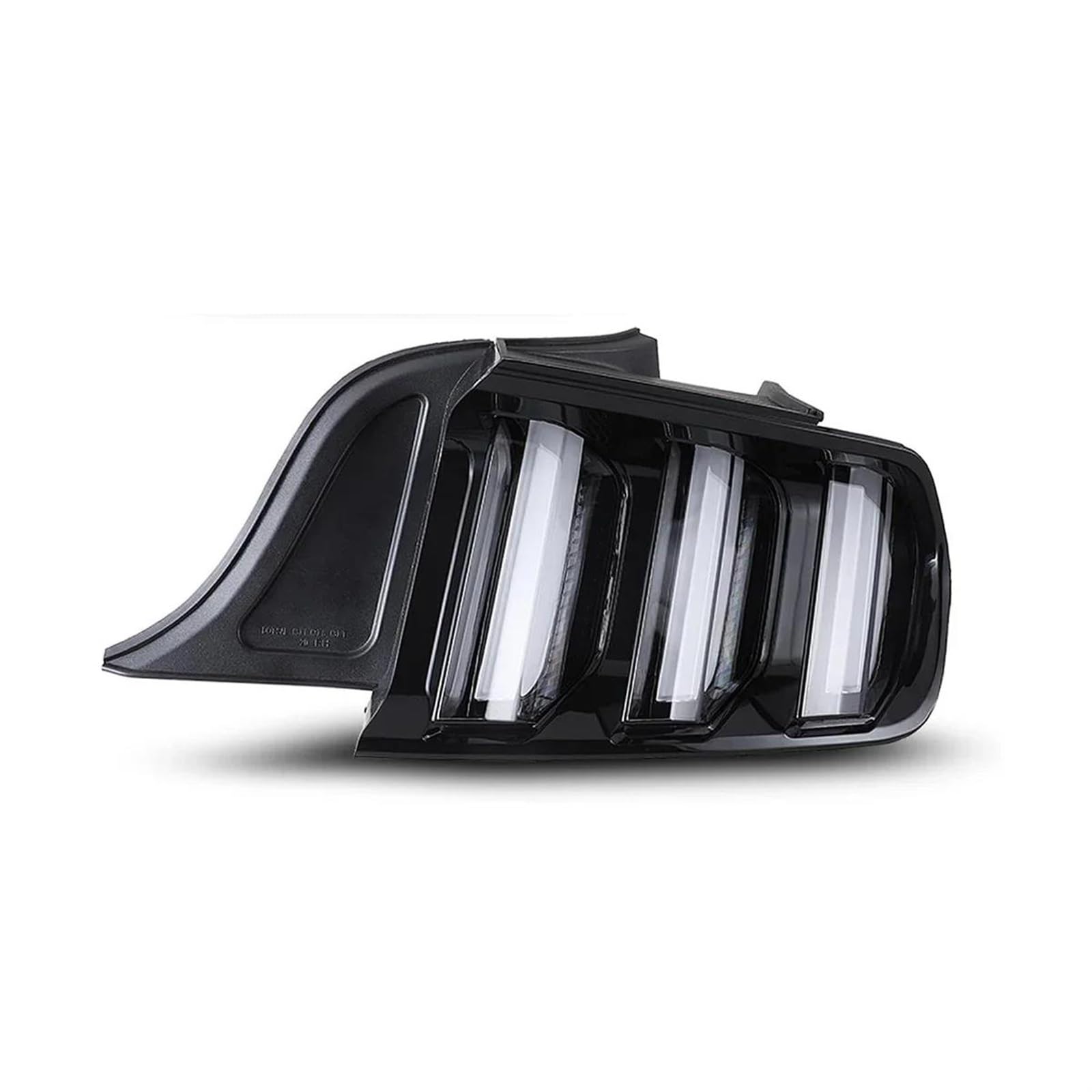 YTREAMC Für Mustang 2015-2022 Für GT350 Alle Modelle Rücklicht Montage LED Hinten Schwanz Lichter Bremse Lampen Mit Objektiv(Wit,Right) von YTREAMC