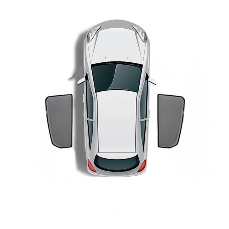 YTREAMC Für Toyota Crown 12 2005-2008 Auto-Seitenfenster Sonnenschirme Mesh Sun Shade Geeignet(1) von YTREAMC