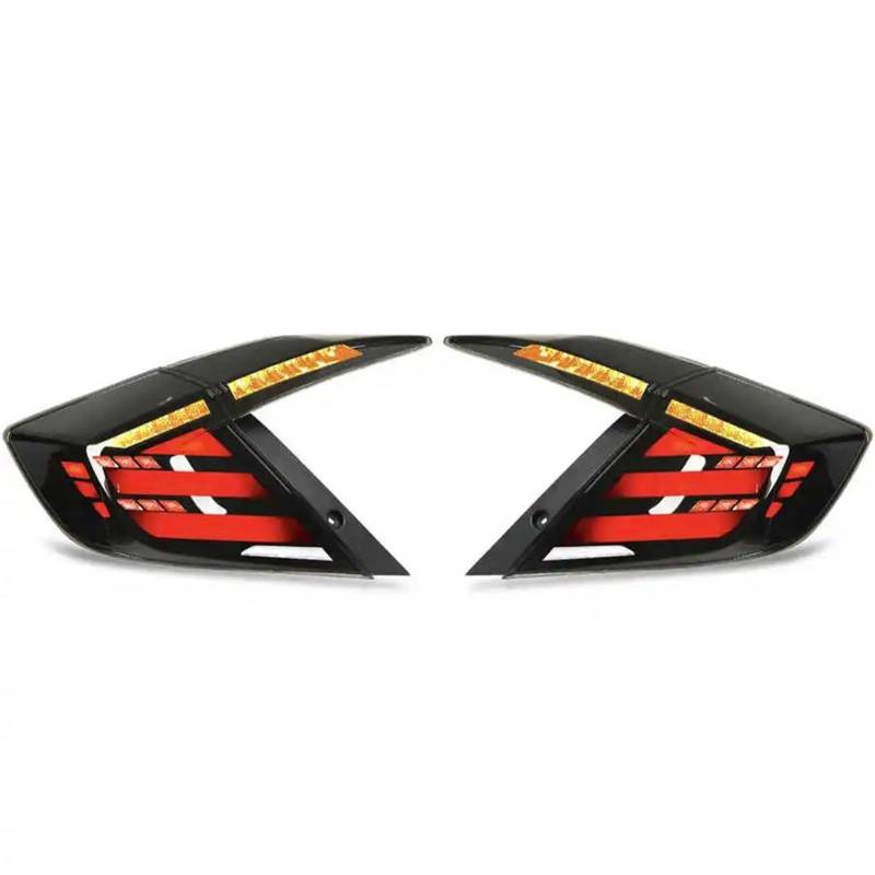 YTREAMC LED-Rückleuchten-Baugruppe Mit Dynamischem Blinker Für Civic Sedan FC 2016 2017 2018 2019 2020 2021 von YTREAMC