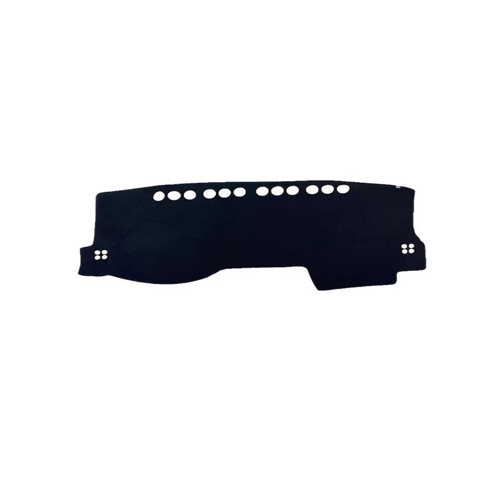 YTREAMC Leder Dash Matte Auto Dashboard Abdeckung Sonnenschutz Dashboard Für Toyota Allion T260 260 2007-2021(Black Black) von YTREAMC
