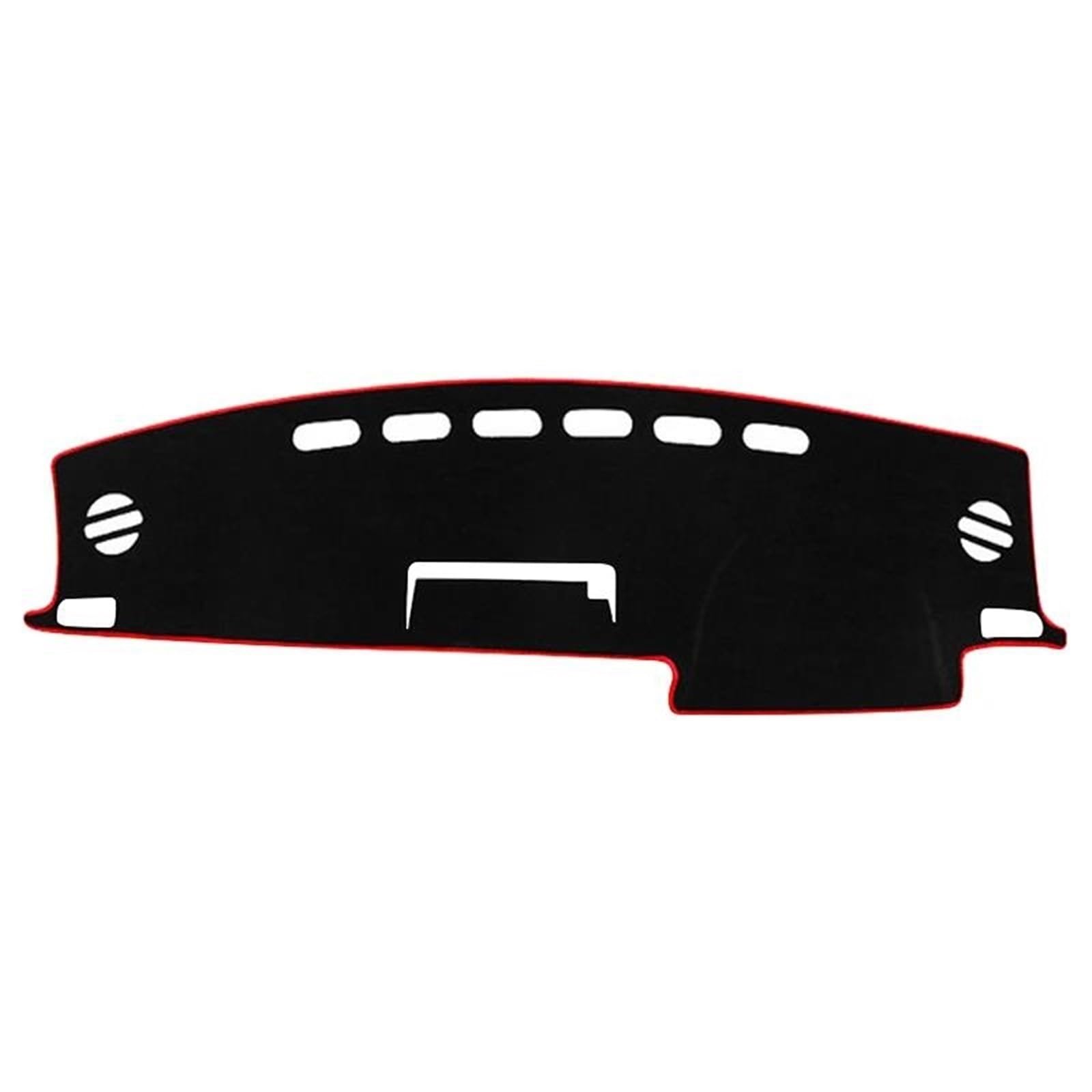 YTREAMC Mikrofaser-Leder-Auto-Armaturenbrett-Abdeckung, Dash-Matte, Sonnenschutz-Pad, Zubehör Für Toyota RAV4 XA40 2013–2018(Rood) von YTREAMC
