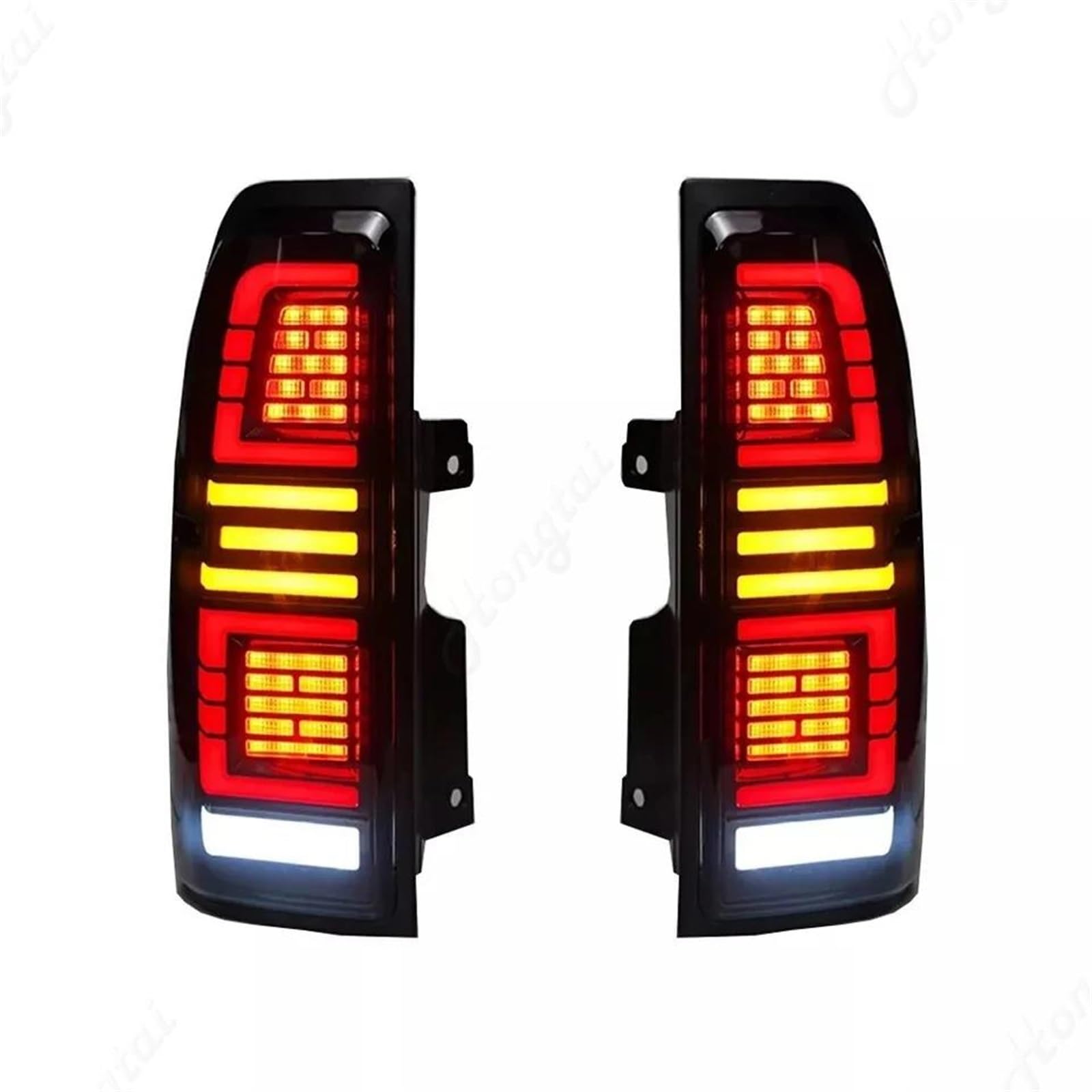 YTREAMC Rücklichteinheit Für Toyota Prado Für Land Cruiser 3400 LC90 LC95 1996-2002, Nachgerüstete LED-Einheit, Prado-Rückfahrscheinwerfer YTREAMC Rücklichteinheit Für Toyota Prado Für Land Cruiser 3400 LC90 LC95 1996-2002, Nachgerüstete LED-Einheit, Prado-Rückfahrscheinwerfer von YTREAMC