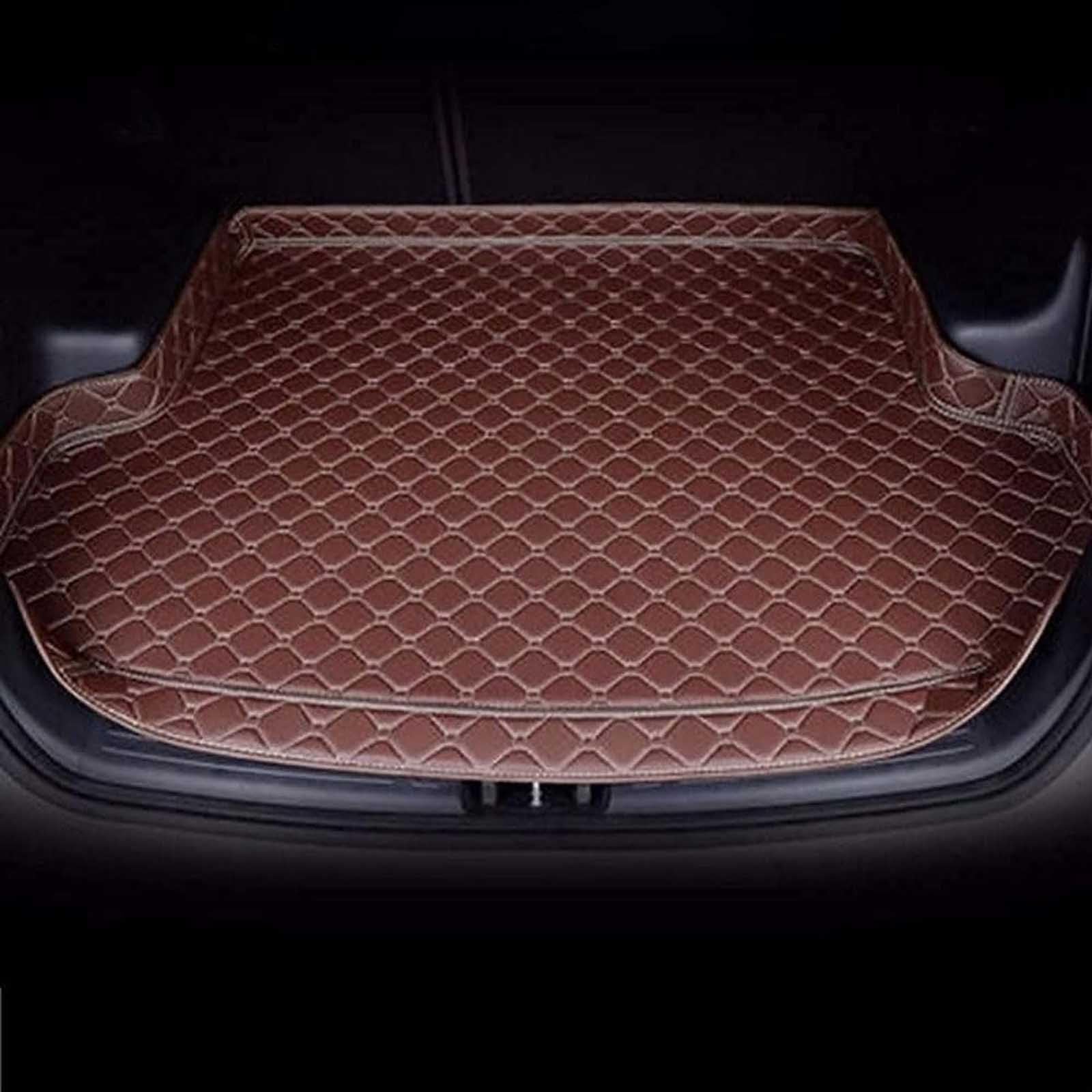 Kofferraummatte für Citroen C5 Aircross 2017 2018 2019 2020 2021 2022 2023, Kofferraum-Frachtschutzmatte, Kofferraummatte im flachen Stil, Kratzfestes Innenzubehör,E/Brown Kofferraummatte für Citroen C5 Aircross 2017 2018 2019 2020 2021 2022 2023, Kofferraum-Frachtschutzmatte, Kofferraummatte im flachen Stil, Kratzfestes Innenzubehör,E/Brown von YTRESDF