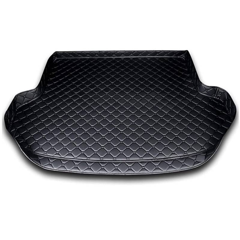Kofferraummatte für Seat Arona 2017 2018 2019 2020 2021 2022 2023 2024, Kofferraum-Frachtschutzmatte, Kofferraummatte im flachen Stil, Kratzfestes Innenzubehör,C/Black Beige von YTRESDF
