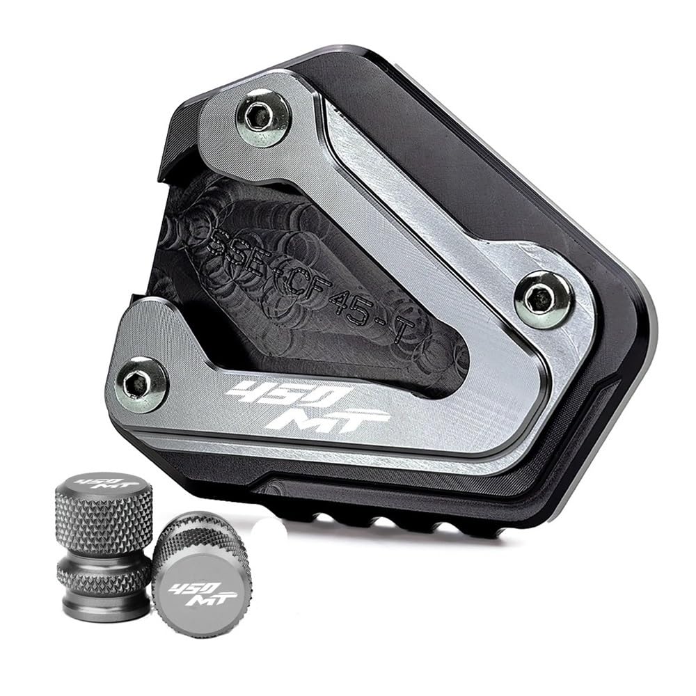 Seitenständer Unterlage Für 450MT Motorradzubehör Aluminium Ständer Fuß Seitenständer Vergrößerungspad Reifen Vale Caps Seitenständer Unterlage Für 450MT Motorradzubehör Aluminium Ständer Fuß Seitenständer Vergrößerungspad Reifen Vale Caps von YTVPPKLGG