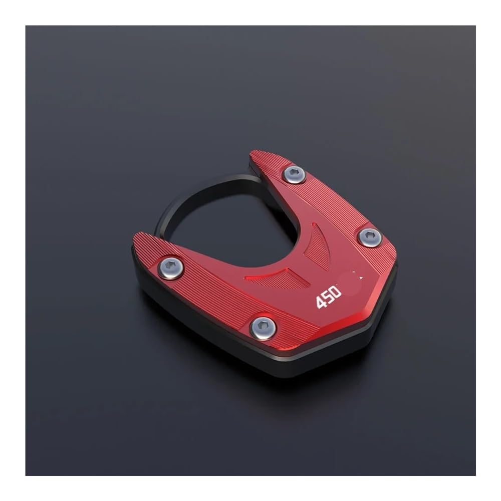 Seitenständer Unterlage Für 450SR Motorrad Ständer Seitenständer Vergrößerungsverlängerungsplatte CNC-Vergrößerungsunterstützungsverlängerung Seitenständer Unterlage Für 450SR Motorrad Ständer Seitenständer Vergrößerungsverlängerungsplatte CNC-Vergrößerungsunterstützungsverlängerung von YTVPPKLGG