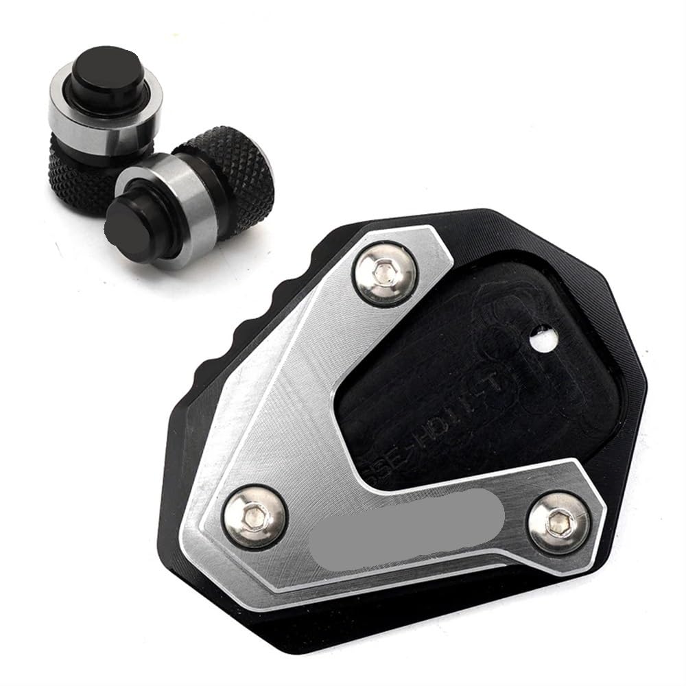 Seitenständer Unterlage Für CBR650R CB650R 2019-2023 Motorradzubehör Ständer Seitenständer Vergrößern Pad Kostenlose Ventilkappen Seitenständer Unterlage Für CBR650R CB650R 2019-2023 Motorradzubehör Ständer Seitenständer Vergrößern Pad Kostenlose Ventilkappen von YTVPPKLGG