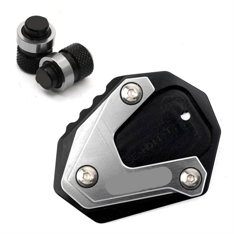 Seitenständer Unterlage Für CBR650R CB650R 2019-2023 Motorradzubehör Ständer Seitenständer Vergrößern Pad Kostenlose Ventilkappen von YTVPPKLGG